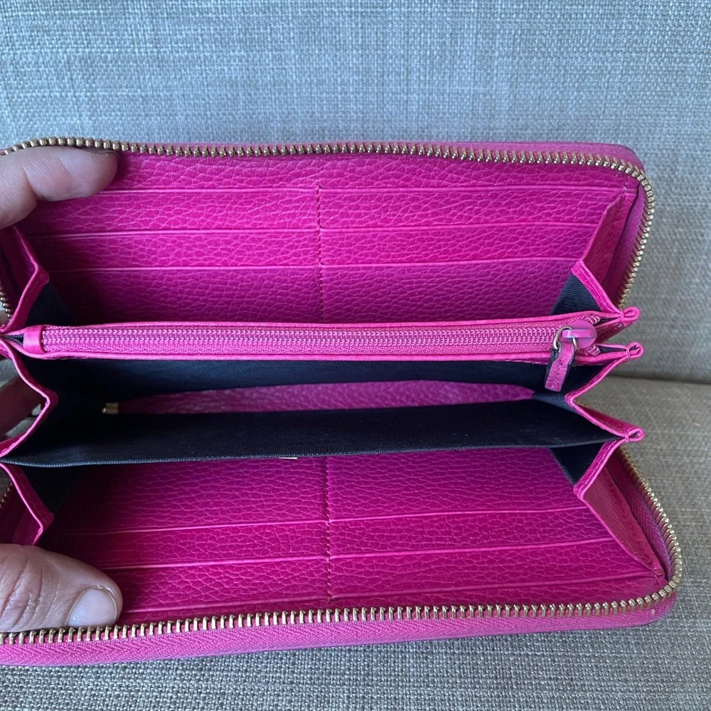 Authentic Gucci GG long zip all around long wallet 456117.584046. - Picture 9 of 14